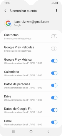 Pulsa el indicador junto a Pulsa el indicador junto a