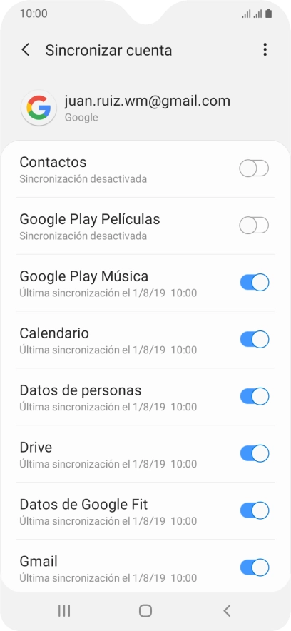 Pulsa el indicador junto a Pulsa el indicador junto a