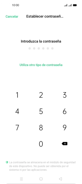 Pulsa Utiliza otro tipo de contraseña. Pulsa Utiliza otro tipo de contraseña.