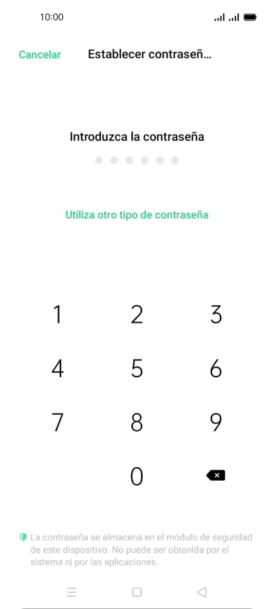 Pulsa Utiliza otro tipo de contraseña. Pulsa Utiliza otro tipo de contraseña.