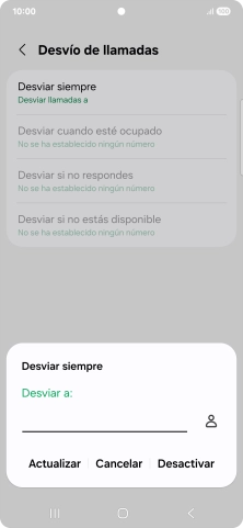 Pulsa Desactivar. Pulsa Desactivar.