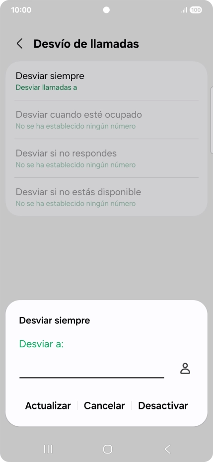 Pulsa Desactivar. Pulsa Desactivar.