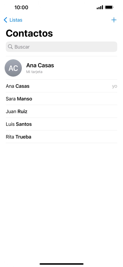 Pulsa Mi tarjeta. Pulsa Mi tarjeta.