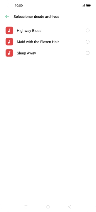 Pulsa los timbres de llamada deseados para escucharlos. Pulsa los timbres de llamada deseados para escucharlos.