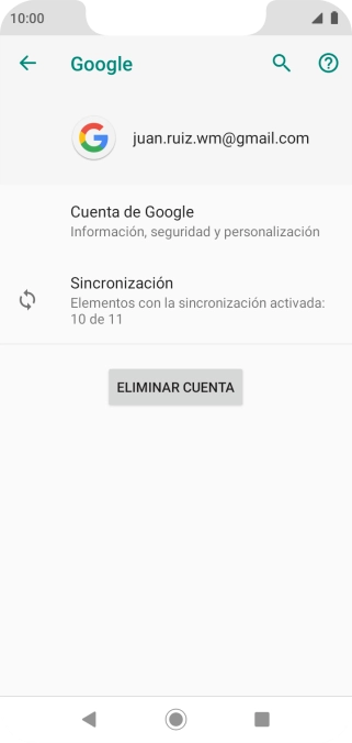 Pulsa Sincronización. Pulsa Sincronización.