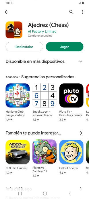 Pulsa la tecla de inicio para terminar y regresar a la pantalla de inicio. Pulsa la tecla de inicio para terminar y regresar a la pantalla de inicio.