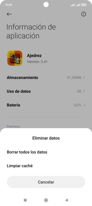 Pulsa Limpiar caché. Pulsa Limpiar caché.