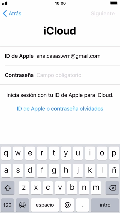 Pulsa en el campo junto a Pulsa en el campo junto a