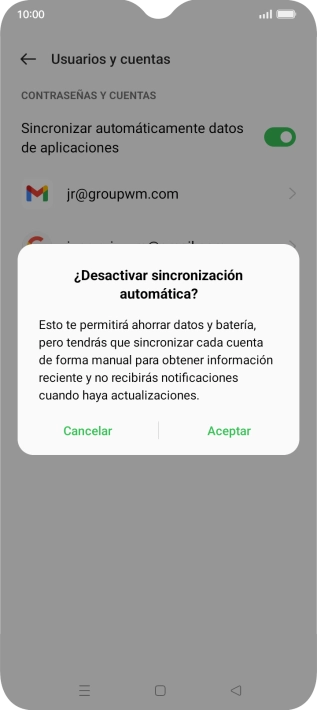 Pulsa Aceptar. Pulsa Aceptar.