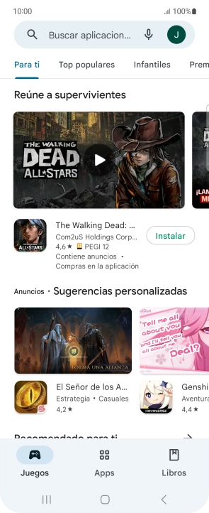 Pulsa en el campo de búsqueda. Pulsa en el campo de búsqueda.