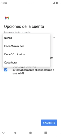 Pulsa el ajuste deseado. Pulsa el ajuste deseado.