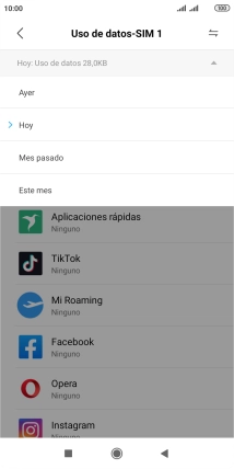 Pulsa el ajuste deseado. Pulsa el ajuste deseado.