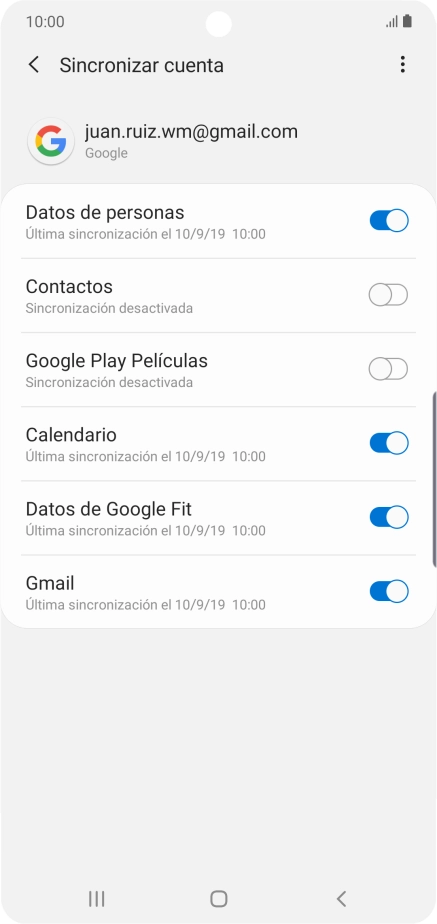 Pulsa el indicador junto a Pulsa el indicador junto a
