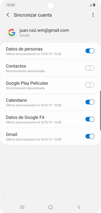 Pulsa el indicador junto a Pulsa el indicador junto a