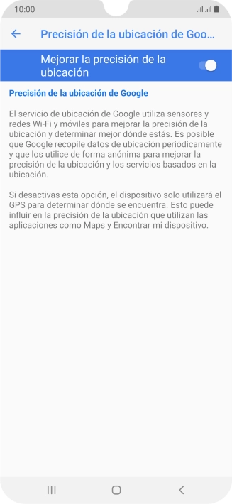 Pulsa el indicador junto a Pulsa el indicador junto a