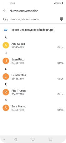 Pulsa en el campo junto a Pulsa en el campo junto a