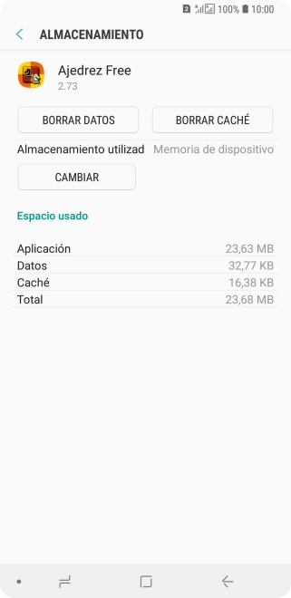 Pulsa BORRAR CACHÉ. Pulsa BORRAR CACHÉ.