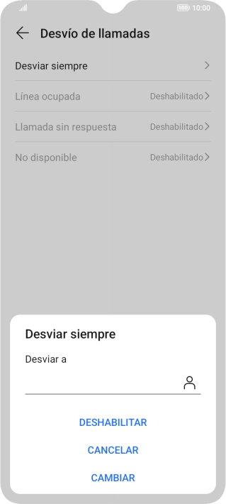 Pulsa DESHABILITAR. Pulsa DESHABILITAR.