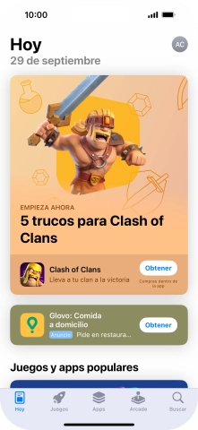 Pulsa Buscar. Pulsa Buscar.