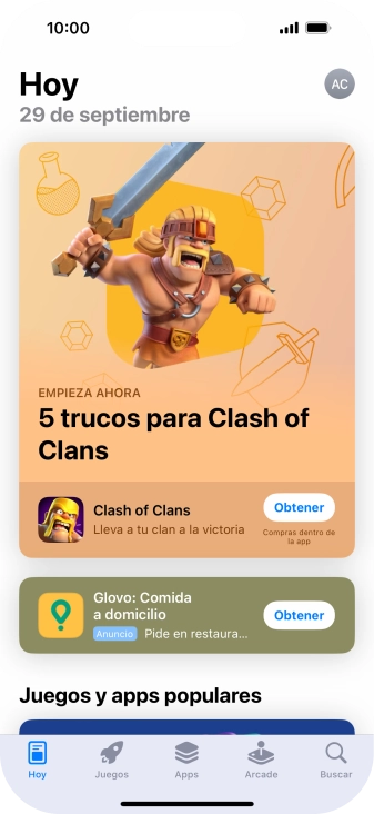 Pulsa Buscar. Pulsa Buscar.