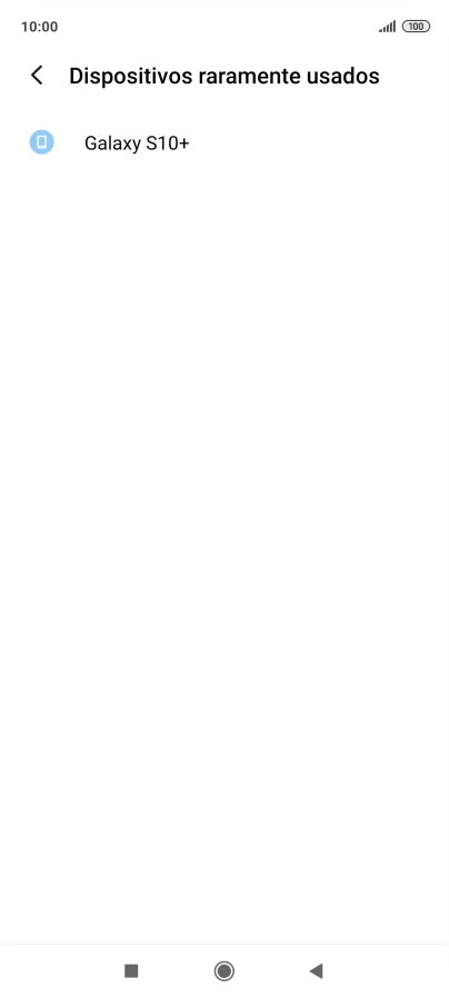 Pulsa el dispositivo Bluetooth deseado y sigue las indicaciones de la pantalla para vincular el dispositivo al teléfono. Pulsa el dispositivo Bluetooth deseado y sigue las indicaciones de la pantalla para vincular el dispositivo al teléfono.