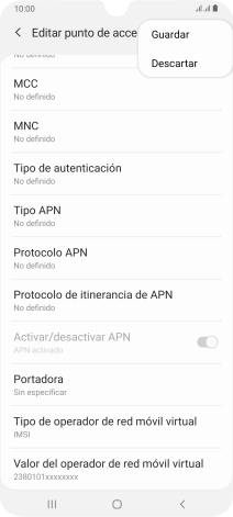 Pulsa Guardar. Pulsa Guardar.