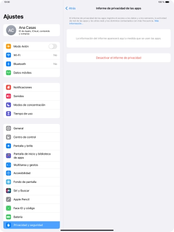 Desliza el dedo hacia arriba desde la parte inferior de la pantalla para terminar y volver a la pantalla de inicio. Desliza el dedo hacia arriba desde la parte inferior de la pantalla para terminar y volver a la pantalla de inicio.