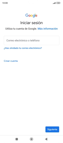 Si no tienes una cuenta de Google, pulsa Crear cuenta y sigue las indicaciones de la pantalla para ver cómo crear una cuenta nueva. Si no tienes una cuenta de Google, pulsa Crear cuenta y sigue las indicaciones de la pantalla para ver cómo crear una cuenta nueva.