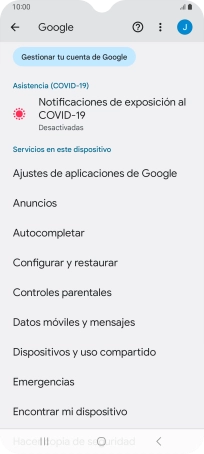 Pulsa Encontrar mi dispositivo. Pulsa Encontrar mi dispositivo.