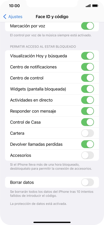 Pulsa el indicador junto a Pulsa el indicador junto a
