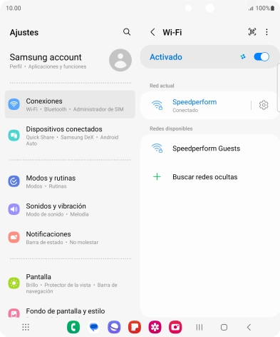 Pulsa la tecla de inicio para terminar y regresar a la pantalla de inicio. Pulsa la tecla de inicio para terminar y regresar a la pantalla de inicio.