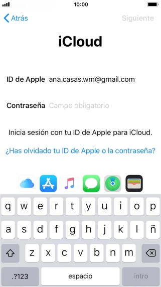 Pulsa en el campo junto a Pulsa en el campo junto a