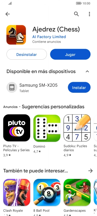 Desliza el dedo hacia arriba desde la parte inferior de la pantalla para terminar y volver a la pantalla de inicio. Desliza el dedo hacia arriba desde la parte inferior de la pantalla para terminar y volver a la pantalla de inicio.