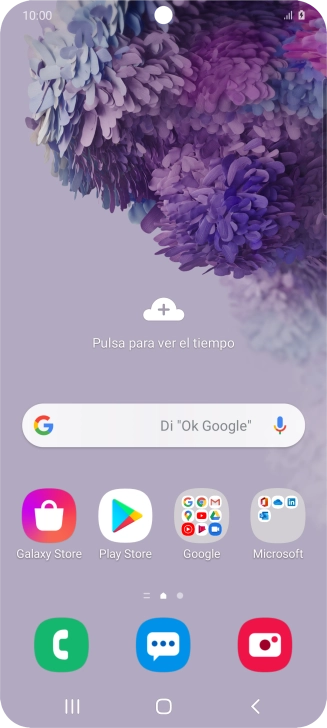 Cuando el icono de carga de batería aparece en la pantalla, el teléfono se está cargando. Cuando el icono de carga de batería aparece en la pantalla, el teléfono se está cargando.