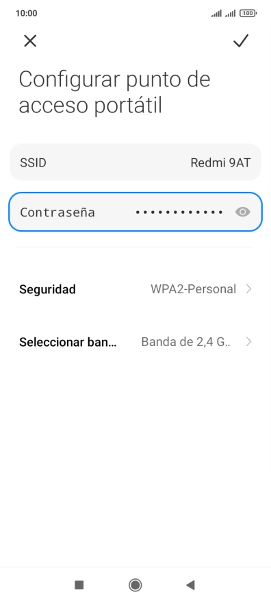 Pulsa el icono de guardar. Pulsa el icono de guardar.