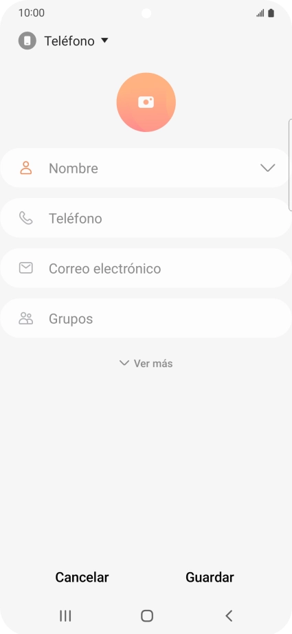 Pulsa la lista desplegable de la guía. Pulsa la lista desplegable de la guía.