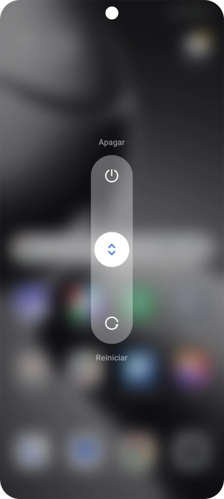 Pulsa el círculo y arrástralo hacia arriba. Pulsa el círculo y arrástralo hacia arriba.