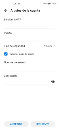 Pulsa Tipo de seguridad. Pulsa Tipo de seguridad.