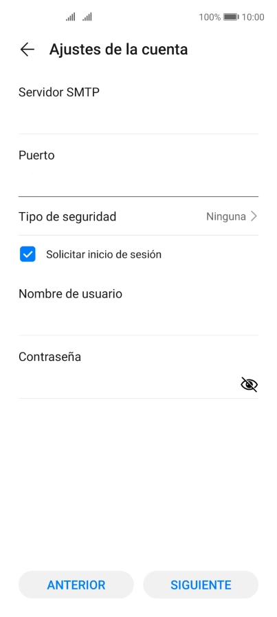 Pulsa Tipo de seguridad. Pulsa Tipo de seguridad.