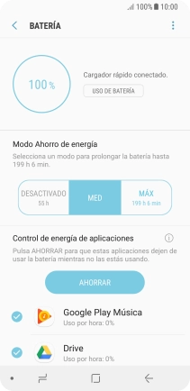 Pulsa la tecla de inicio para terminar y regresar a la pantalla de inicio. Pulsa la tecla de inicio para terminar y regresar a la pantalla de inicio.