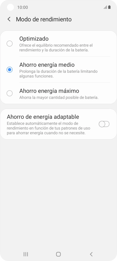 Pulsa la tecla de inicio para terminar y regresar a la pantalla de inicio. Pulsa la tecla de inicio para terminar y regresar a la pantalla de inicio.
