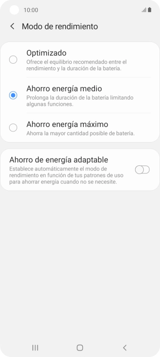 Pulsa la tecla de inicio para terminar y regresar a la pantalla de inicio. Pulsa la tecla de inicio para terminar y regresar a la pantalla de inicio.
