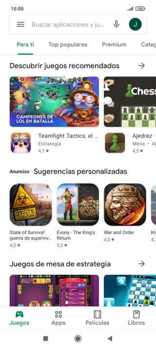 Desliza el dedo hacia la derecha desde la parte izquierda de la pantalla. Desliza el dedo hacia la derecha desde la parte izquierda de la pantalla.