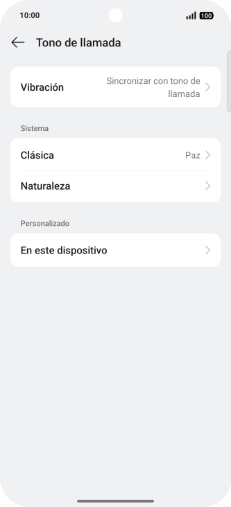 Pulsa la categoría deseada. Pulsa la categoría deseada.