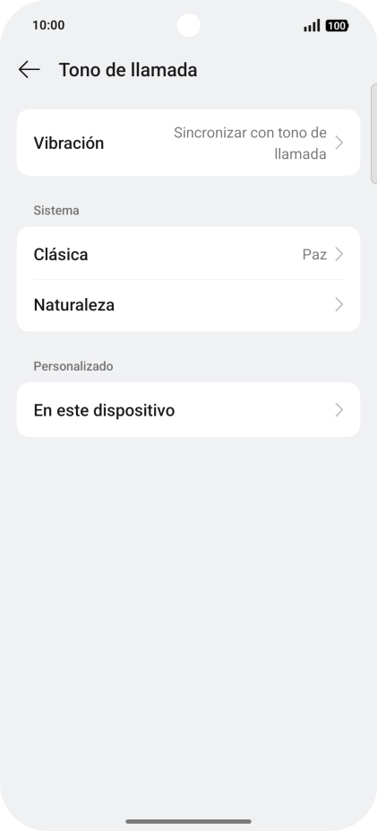 Pulsa la categoría deseada. Pulsa la categoría deseada.