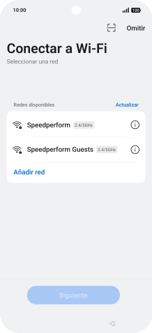 Pulsa la red wifi deseada. Pulsa la red wifi deseada.