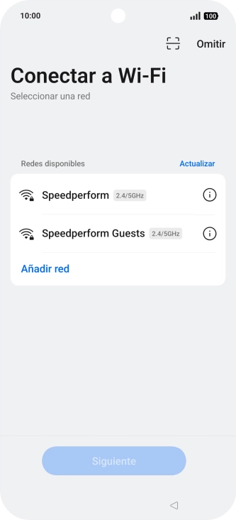 Pulsa la red wifi deseada. Pulsa la red wifi deseada.
