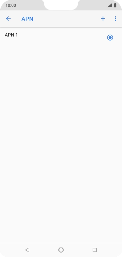 Pulsa el icono de nueva conexión de datos. Pulsa el icono de nueva conexión de datos.