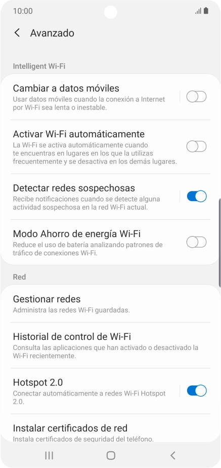 Pulsa la tecla de inicio para terminar y regresar a la pantalla de inicio. Pulsa la tecla de inicio para terminar y regresar a la pantalla de inicio.