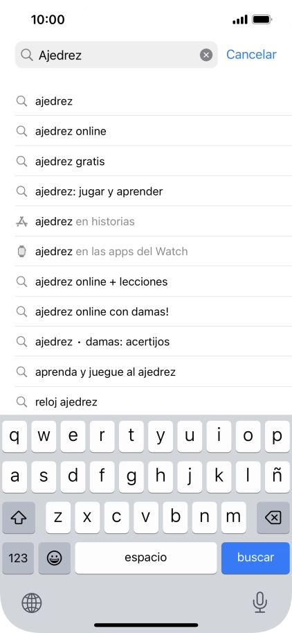 Pulsa buscar. Pulsa buscar.